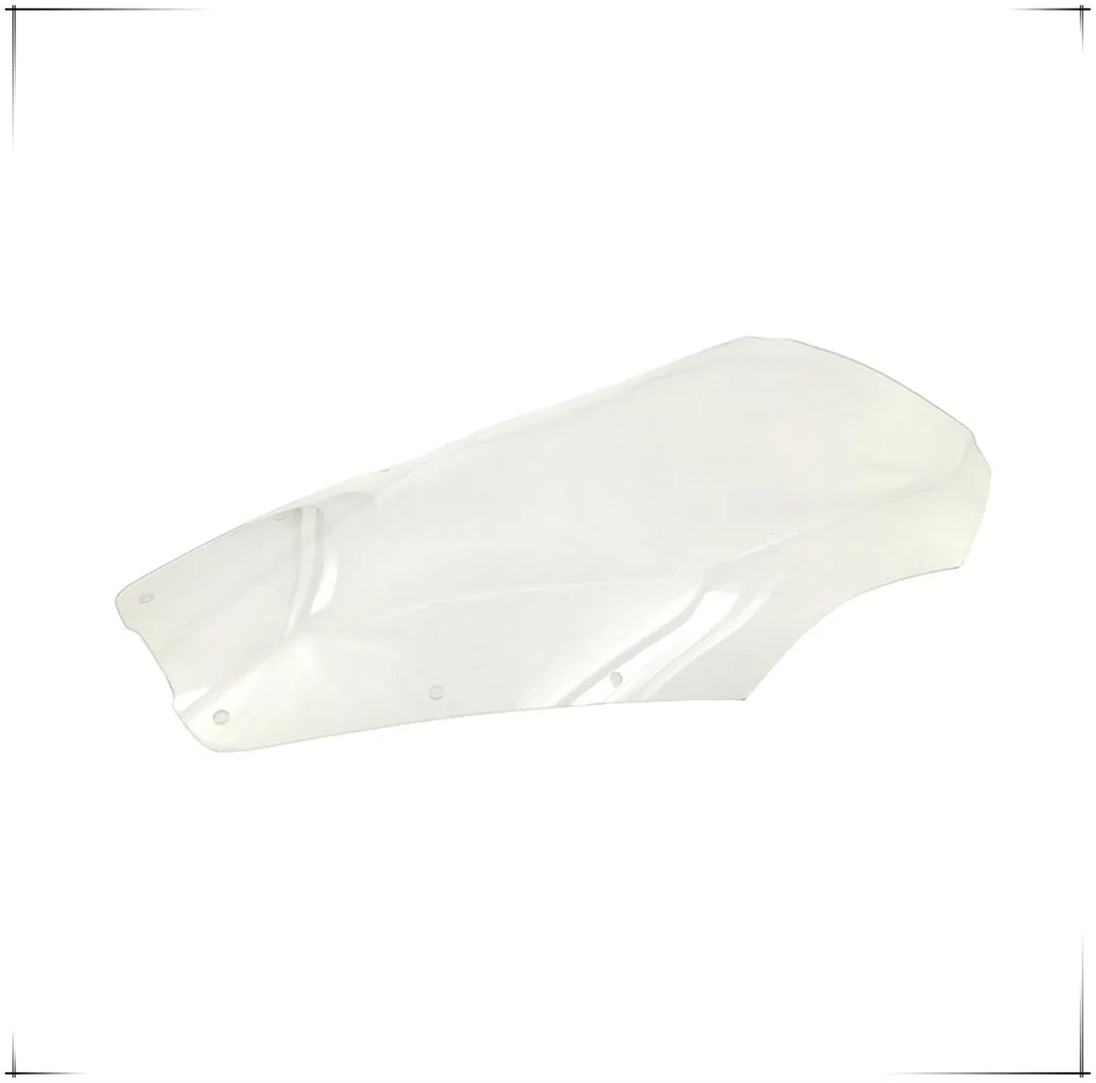 Cupolino Moto Sollevato 20 CENTIMETRI Superiore Parabrezza Parabrezza In Plastica Deflettore Per TDM 850 Per 4TX Per TDM850 Nero Trasparente Parabrezza Deflettore Moto(Clear)