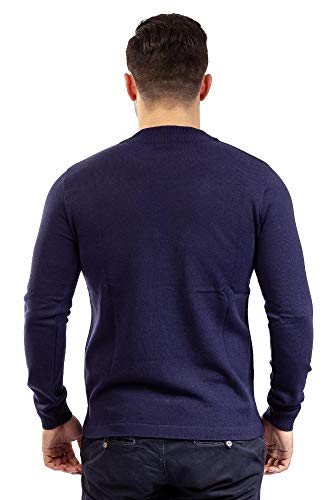 Básica masculina de malha Sumaré 10276 - Azul Gg