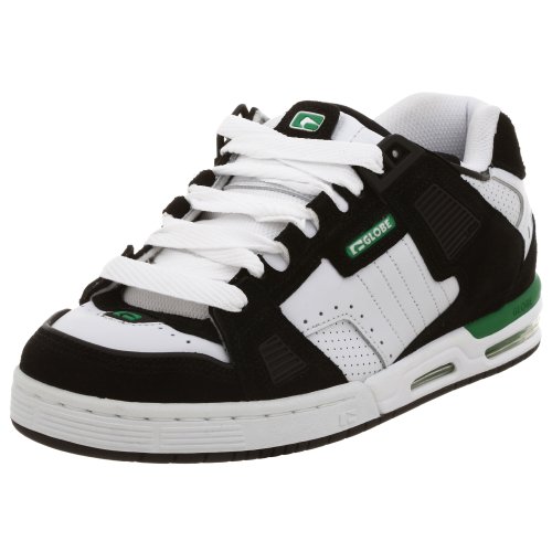 Image of Globe Men's Sabre Sneaker,Black /White /Green,14 M US