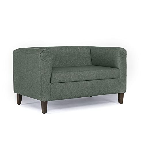 Image of Wakefit Sofa Set for Living Room | 3 Years Warranty | Sofa Set, 2+1+1 Seater Sofa, Wooden Sofa Set for Living Room, 4 Seater - Miami (Fabric, Omega Green)