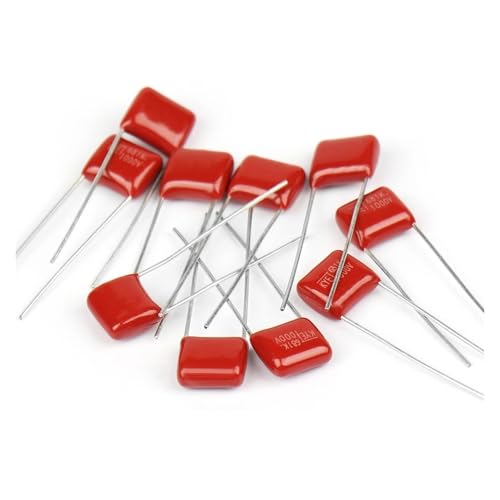 TSIOHKBS 10Pcs CBB Capacitor 1600V CBB Polypropylene Film Capacitor P15/P20/P30 102 104 105 222 272 331 392 472 474 Variable Capacitor 1600V222J P15 (2.2NF)