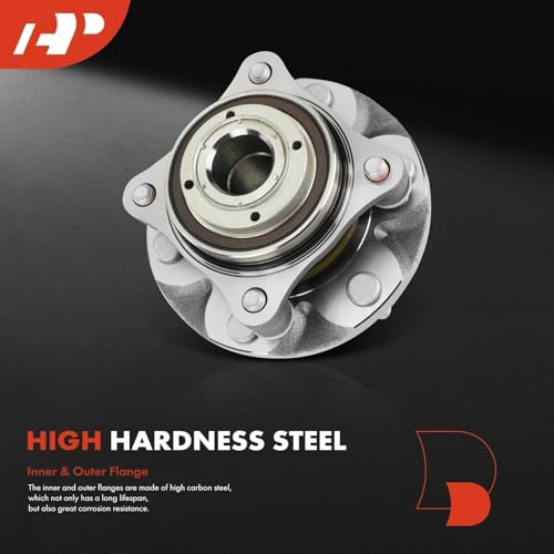 Image of A-Premium 2 x Front Wheel Bearing and Hub Assembly with 6-Lug