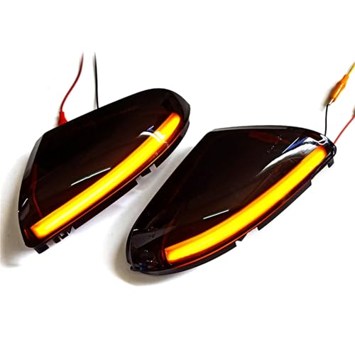Luz intermitente espejo lateral ámbar secuencial con LED de cortesía 4