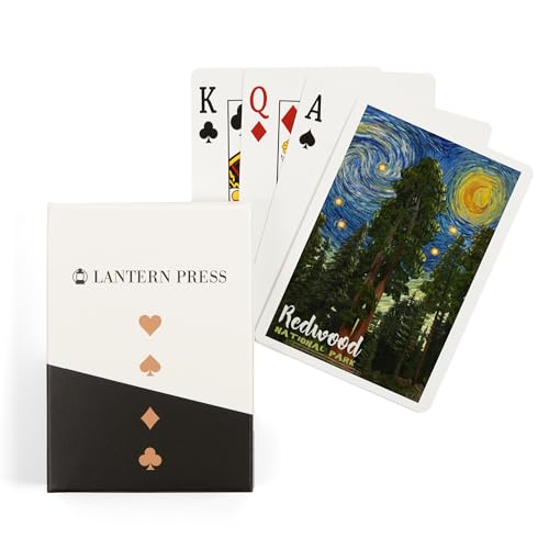 Baraja Lantern Press Parque Redwood 52 naipes Póker