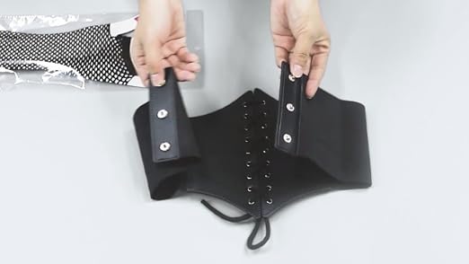 Corsé Waspie Con Cordones, Cinturón Elástico Para Mujer, Anu | Cuotas