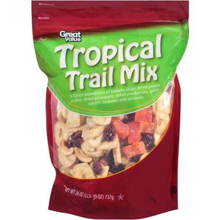 Great Value Tropical Trail Mix 1LB 10 Oz (Pack of 2)