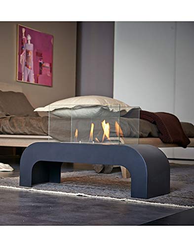 Bio-chimenea MOD. TRENTO NEGRO. 2.5 KW