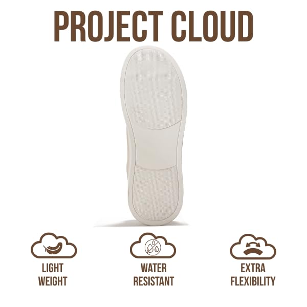 Project Cloud Men Sneakers – Memory Foam Insole Mens Shoes – Lightweight & Non Slip Casual Shoes for Men – Everyday Slip On Mens Sneakers (Hudson)4