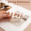 800 Pcs False Tip Double Sided Adhesive Tapes for Nail Art Press Pre-Cut Strips on Nails for Nail Packaging Supplies