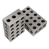 Cabilock 2 Stück Teiliges Präzisions milling Machine Blocks aus Gehärtetem Stahl Parallel block für Maschinenbauer Holzbearbeitung Langlebig und Maßhaltig