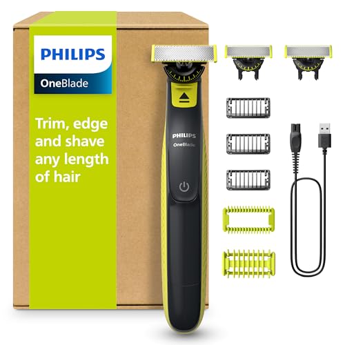 Philips OneBlade 360 Autentico Regolabarba Elettrico per...