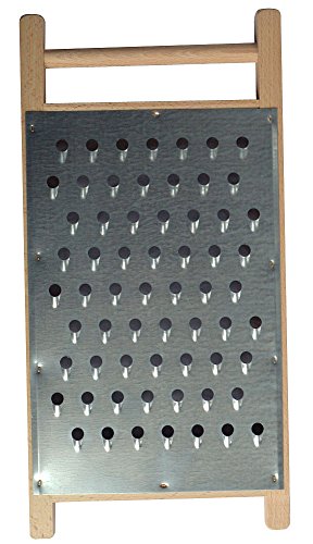 Land-Warenhaus Gemüsehobel - Edelstahl - Silver - Rechteckig - 44 x 22 cm - 700g - Dishwasher Safe