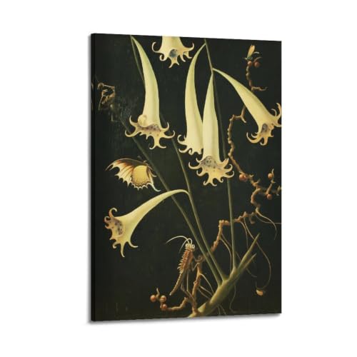 Toile Franz Sedlacek Works Blumen und Insekte affiche murale 30x45 cm
