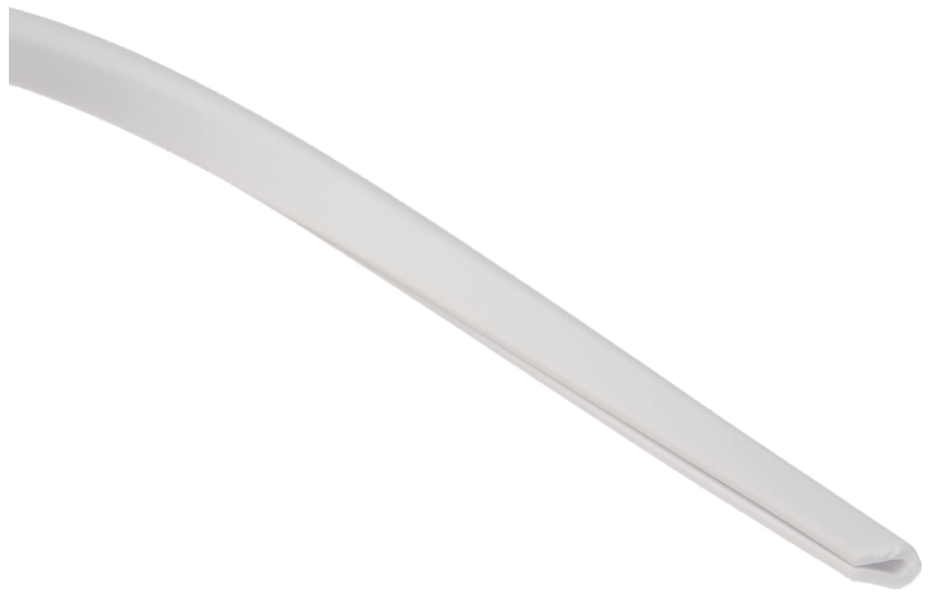 EUTRAS [10 m] KSO4004 - protezione bordi bianca - paraspigoli 0,4-1,5 mm - protegge e ammorbidisce gli spigoli - per lamiere e portiere di auto - TOP intorno a curve e tornanti - Made in Germany