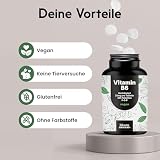 Vitamin B6 P5P hochdosiert - 25mg pro Tablette - 365 Tabletten - Laborgeprüft, Vegan & produziert in Deutschland - Verpackung kann variieren