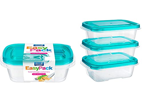 Paquete de 12 recipientes herméticos de alta calidad para almacenamiento de alimentos con tapas, reutilizables a prueba de fugas, lavaplatos, cajas de almuerzo con tapas (750 ml cada uno)