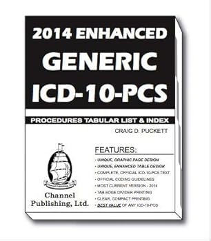 Paperback 2014 ENHANCED GENERIC ICD-10-P Book