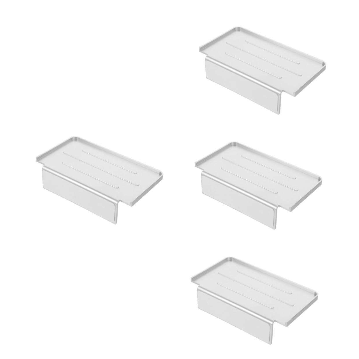 Étagères de salle de bain et supports de rangement muraux pour articles de toilette