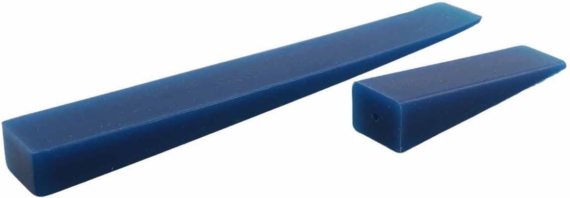 6PCS Piano Tuning Tool Set with Mute Bar Rubber Mute Fixing Tools Blue 3 Long Pieces 3 Short Pieces For Piano Tuning Maintenance Tool Kit