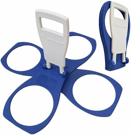 CarryAround® Fold Away Cup Carrier/Caddy [MADE IN UK] Take-Out Co...