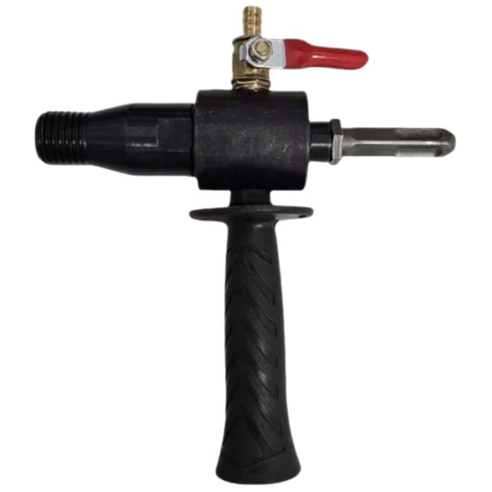 Xnuiasqe Drill Adapter Electric Hammer Water Injection Adapter Carbon Steel Hammer Water Injection Converter