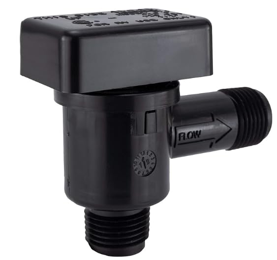 Image of TonGass 571-VAC-CHK-A RV Vacuum Breaker Check Valve, Camper Black Tank Checks Valves, Protect Fresh Water From Pollutant, Camper Water Checks Valves Model 571 Check Valve RV Backflow Preventer - Black