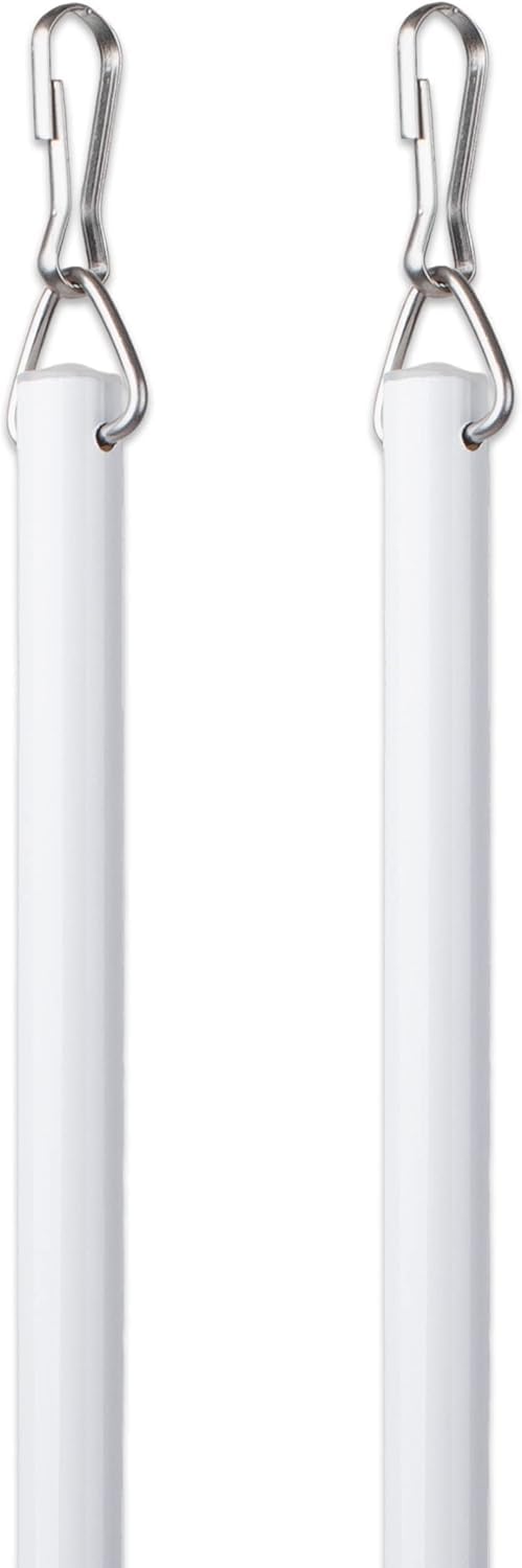 Curtain Wand Rods - Metallic Black, 2-Pack -5 Curtain Wand Rods - Metallic Black, 2-Pack -5
