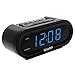 SHARP Digital Alarm with AccuSet - Automatic Smart Clock, Never Needs Setting - Great for Seniors, Kids, and Everyone who Doesn't Want to Set a Clock! - SPC467A