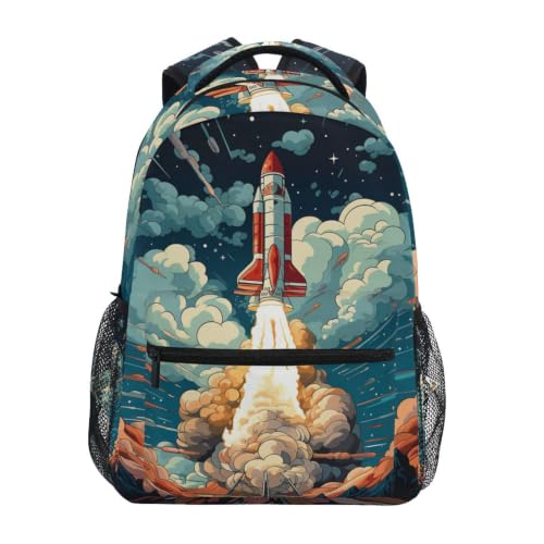 Sac à dos scolaire fusée le cadeau parfait pour la rentrée des classes