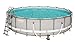 Produktbild Bestway Power Steel, Frame Pool rund im praktischen Komplett Set, 549x549x132 cm