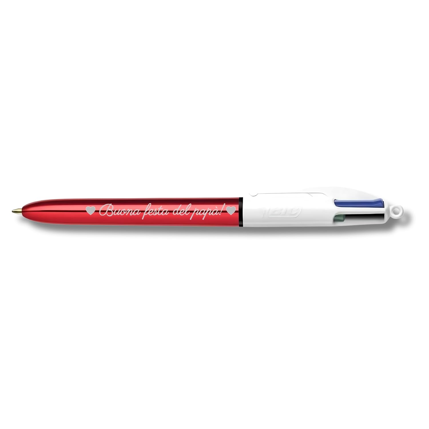 Ocadeau Penna personalizzata in 4 colori - Incisione di un