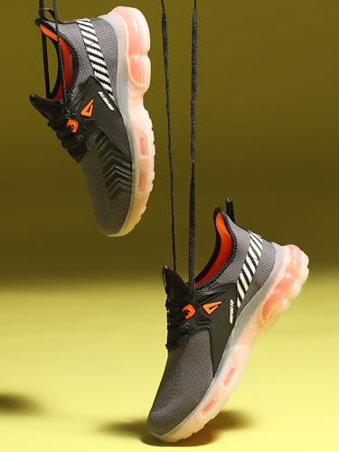 Image of Impakto Alpha Step Men Running Shoes | Lightweight & Breathable | Sport Shoes for Travel & Workout | Cushioned Insole for Comfort | Skid Resistant