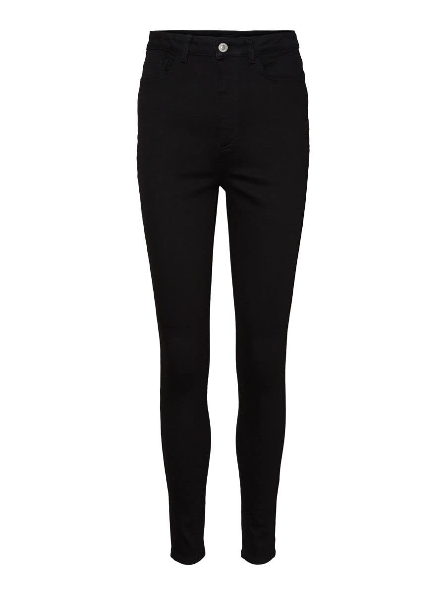 VERO MODA Women's Vmkerry 2/4 O-Neck Top VMA Noos Shirt Black