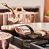 Mauviel M'Heritage 200 B 2mm Polished Copper & Stainless Steel 12-Piece Cookware Set With Brass Handles, Made In France #1