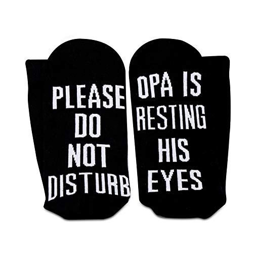 GJTIM 2 PAIRS Funny Grandpa Gift Paw Paw Father's Day Birthday Christmas Gift Socks3