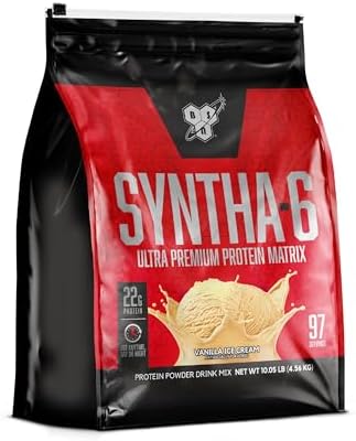 BSN SYNTHA-6 Whey Protein Powder, Micellar Casein, Milk Protein I...