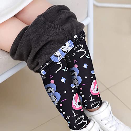 Baby Toddler Girls Tights Fleece Lined For Winter Warm Cable Knit Pantyhose Cotton Leggings Stockings4