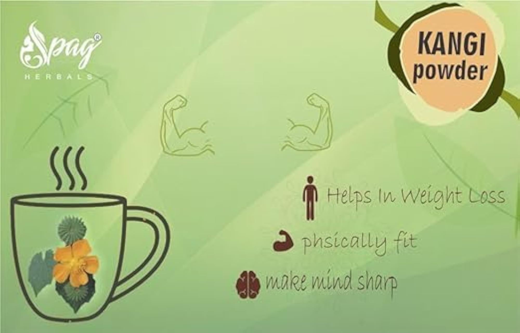 Spag Herbals Atibala Churna, Natural Health Booster