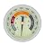 GLOWYE 3 1/8” Luminous BBQ Thermometer Gauge for CharBroil Oklahoma Joe’s Smokers, Weber, Royal Gourmet, Char-Griller and Most Charcoal Grills, 1/2 NPT Stainless Steel Grill Temperature Gauge