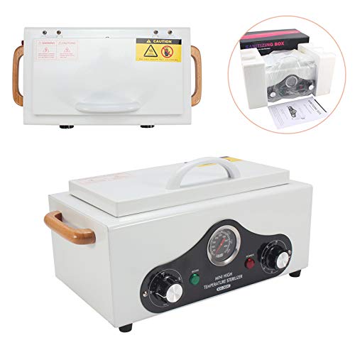 1.5L Mini High Temperature Portable Sterilizer 500W Autoclave Manicure Tool for Beauty Nail Tools