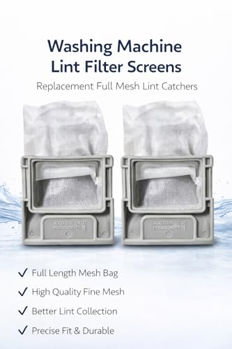 Image of SANAVYA Semi Washing Machine Filter Lint Filter Compatible for LG Washing Machine Filter Pack of 2 inchlg semi Automatic Washing Machine Filter inch | Dust Filter |Net (7 cm x 6.5 cm)