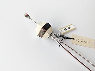 簪 かんざし 螺鈿 2本足大原商店 花しおり