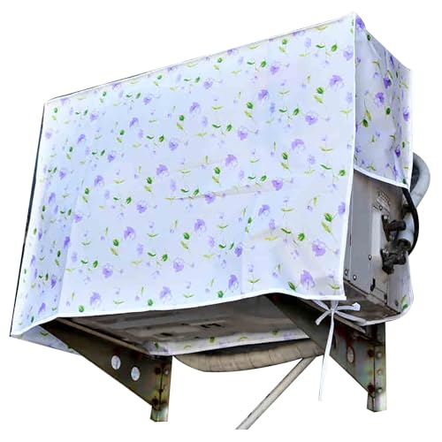 エアコン室外機カバー - 室外機エアコンカバー - 冬用エアコン カバー エアコン 室外 機 カバー(80x55x27 cm/31x22x11 in)