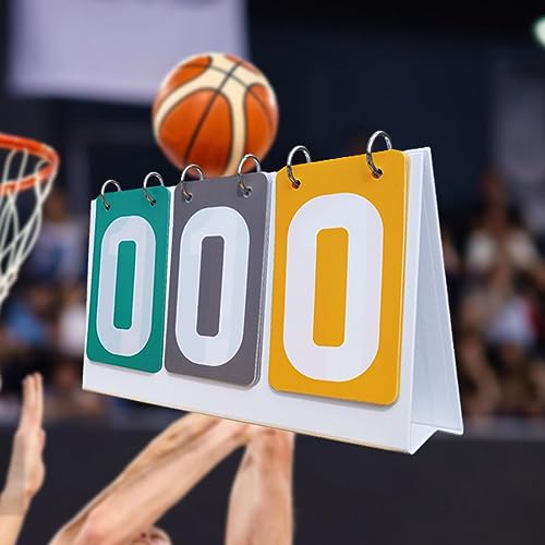 Marcador de Mesa Multideporte de 3 Dígitos Ligero para Evitar Errores de Conteo 5