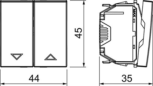 Interrupteur de volet roulant avec position stop pour store - 3