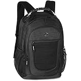 Mochila de Costas, Clio, Executive, Grande, Preta