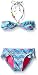 Roxy Girls' Island Tiles Ruffle Bandeau Set