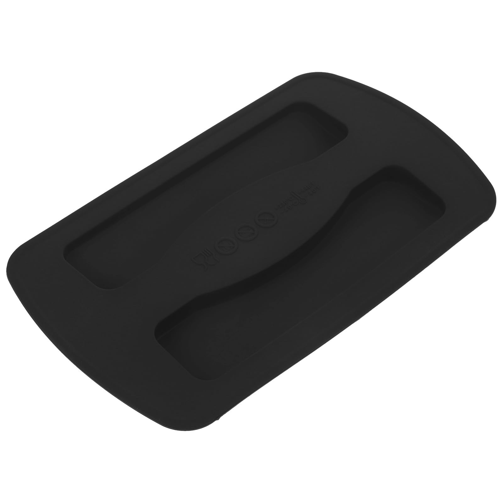 CHILDWEET Copertura Pane per e in Macchina del Silicone Antipolvere Nero Texture Resistente per Accessori Tostapane da Cucina