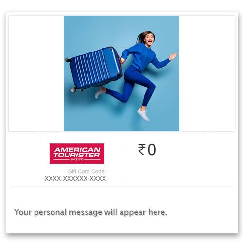 American Tourister | Flat 4% Off | E-Gift Card | Instant Delivery | Redeemable Offline