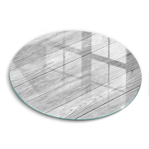 Planche à découper induction protège plaque en bois Wallfluent 40cm